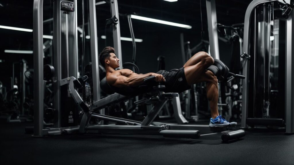 Targeting Leg Muscles with Leg Extension and Leg Curl Machines